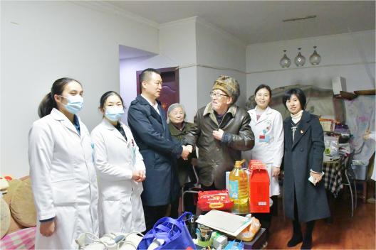 我院聯合科(kē)園一(yī)路(lù)社區(qū)成功開(kāi)展特殊家(jiā)庭新春走訪慰問(wèn)活動
